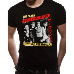 Hot The Clash Kanji - T-paita Bändipaidat|Bändipaidat