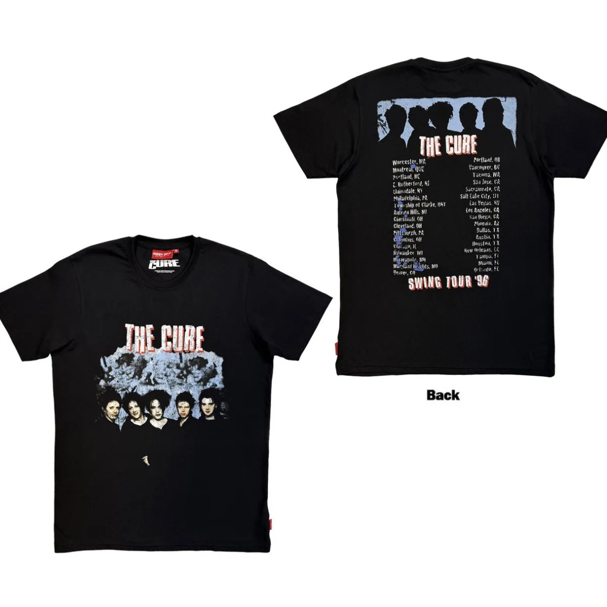 Best The Cure: Swing Tour '96 Unplugged - T-Paita The Cure