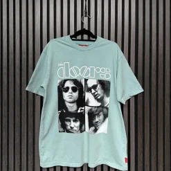 Discount The Doors: Squares Wash Unplugged - T-Paita The Doors