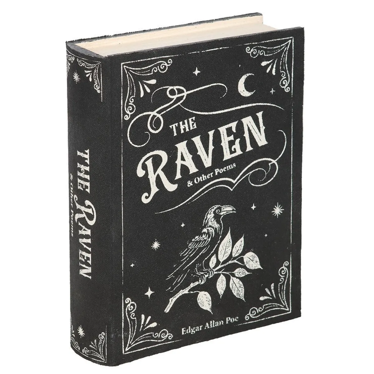Clearance The Raven - Kirjan muotoinen säilytysrasia Goottikamaa|Hyllyt & Säilytys