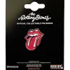 Hot The Rolling Stones Classic Tongue Silver Outline - Pinssi Pinssit Ja Rintanapit|The Rolling Stones