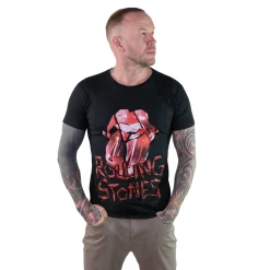 Sale The Rolling Stones: Hackney Diamonds Cracked Glass Tongue - T-paita Bändipaidat|The Rolling Stones