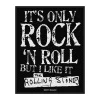 The Rolling Stones It's Only Rock 'N Roll - Kangasmerkki Kangasmerkit|The Rolling Stones