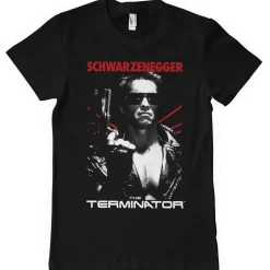 Sale The Terminator Poster- T-paita, musta Terminator|T-Paidat