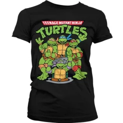 Discount TMNT Group - Naisten T-paita T-Paidat|Turtles