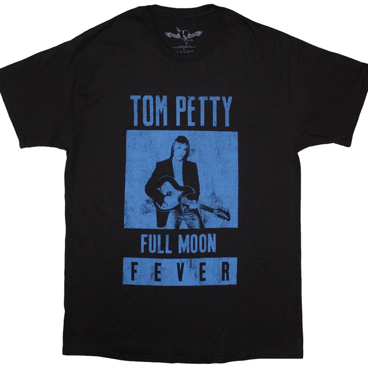 Online Tom Petty & The Heartbreakers: Full moon fever blue - T-paita T-Paidat|Bändipaidat