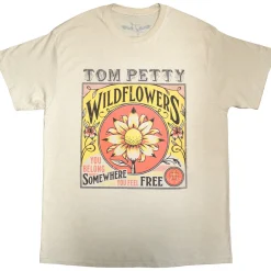 Tom Petty & The Heartbreakers: Wildflowers - T-paita T-Paidat|Bändipaidat