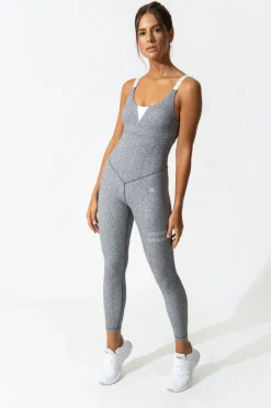 Olivia Jumpsuit -urheiluhaalari, Zen Gray Sport|Haalarit Ja Bodyt