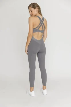 Outlet Serena Jumpsuit -haalari, Volcanic Gray Sport|Haalarit Ja Bodyt