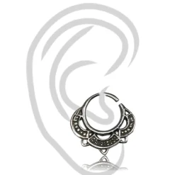 Clearance Tragus/Helix Lävistys rengas 2 - Hopea Lävistyskorut