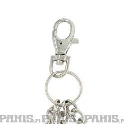 Outlet Triple chain avainketju nahka kiinnikkeellä Avainketjut|Bikerit