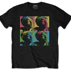 Hot Tupac Pop Art - T-paita Bändipaidat|Tupac