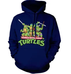 Outlet Turtles Distresses Group - huppari, tummansininen Hupparit|Hupparit
