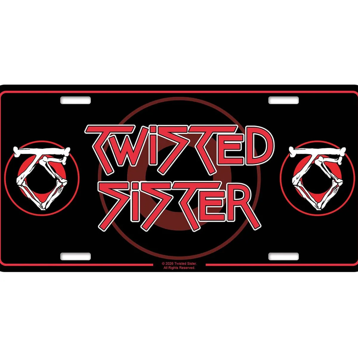 Clearance Twisted Sister: Logo - Seinäkyltti Seinäkyltit & Taulut|Twisted Sister