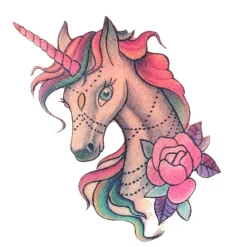 Online Unicorn- siirtotatuointi Siirtotatuoinnit