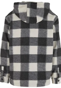 Online Big Check Jacket With Hood - Välikausitakki Urban Wear Katukamaa|Takit