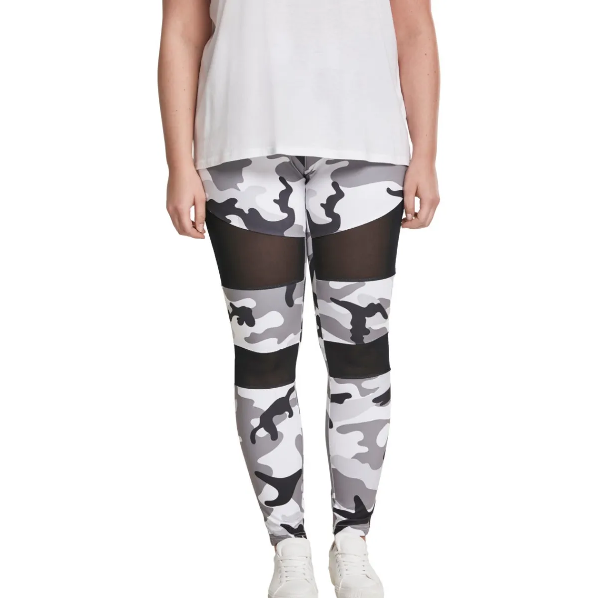 Hot Camo Tech Mesh - Leggingsit, snow camo Urban Wear Katukamaa|Camot