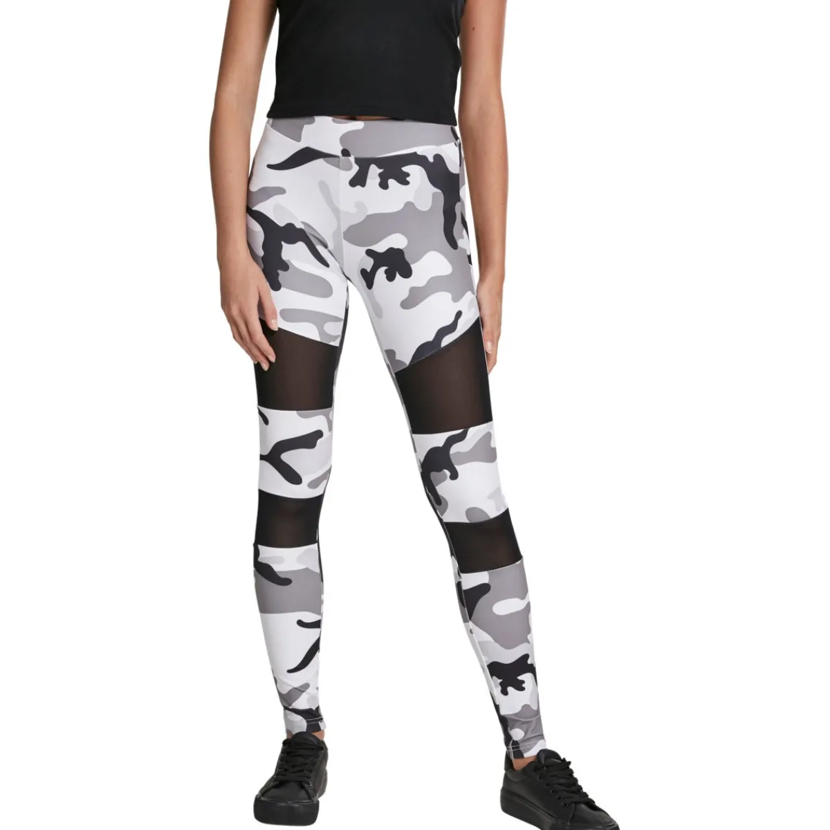 Hot Camo Tech Mesh - Leggingsit, snow camo Urban Wear Katukamaa|Camot
