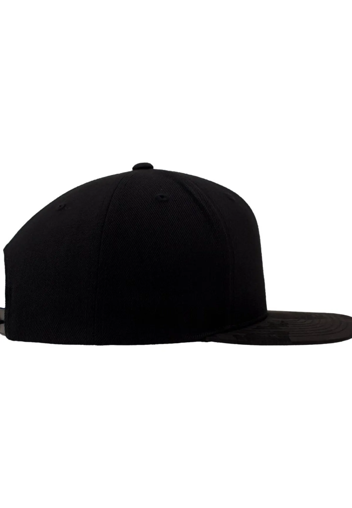 Online Urban Classics - Camo Visor - lippis, black camo Lippikset