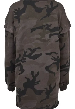 Online Camo Volant Crew - Naisten collegemekko, dark camo Mekot|Pitkähihaiset