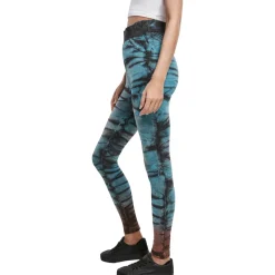 Cotton Tie Dye High Waist - legginsit, black Leggingsit|Hippikamaa