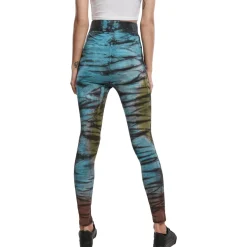 Cotton Tie Dye High Waist - legginsit, black Leggingsit|Hippikamaa