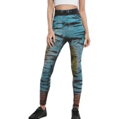Cotton Tie Dye High Waist - legginsit, black Leggingsit|Hippikamaa