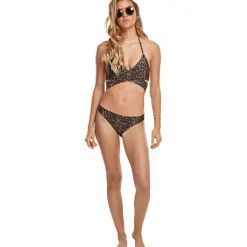 Online Draped Pattern - Bikinit, brown leo Urban Wear Katukamaa|Uima-Asut