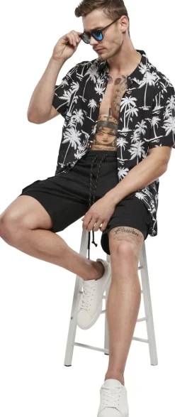 Outlet Drawstring Carco - Miesten Shortsit, musta Urban Wear Katukamaa|Shortsit