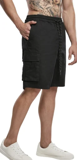 Outlet Drawstring Carco - Miesten Shortsit, musta Urban Wear Katukamaa|Shortsit
