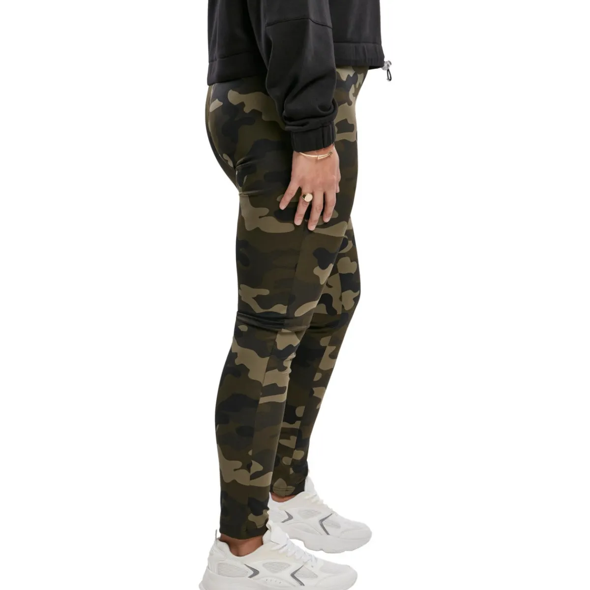 New High Waist Camo Tech- legginsit, woodcamo Leggingsit|Urban Wear Katukamaa