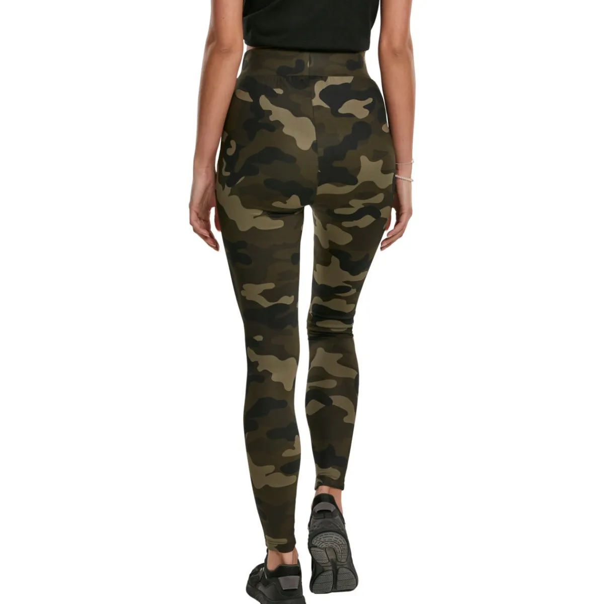 New High Waist Camo Tech- legginsit, woodcamo Leggingsit|Urban Wear Katukamaa