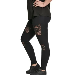 Sale Laces Inset - Legginsit, black Leggingsit|Urban Wear Katukamaa