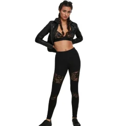 Sale Laces Inset - Legginsit, black Leggingsit|Urban Wear Katukamaa
