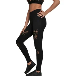 Sale Laces Inset - Legginsit, black Leggingsit|Urban Wear Katukamaa