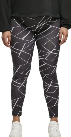 Online Ladies AOP - Leggingsit, geometric Leggingsit|Urban Wear Katukamaa