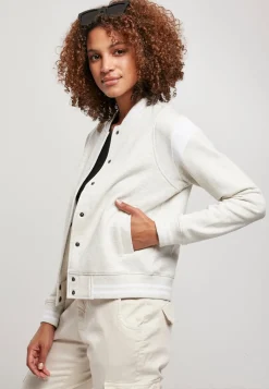 Discount Ladies Inset - Naisten collegetakki, lightgrey white Takit|Urban Wear Katukamaa