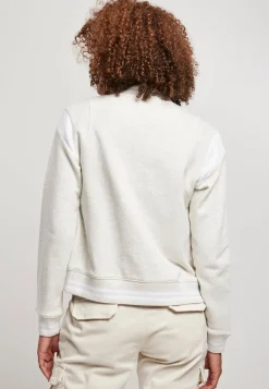 Discount Ladies Inset - Naisten collegetakki, lightgrey white Takit|Urban Wear Katukamaa
