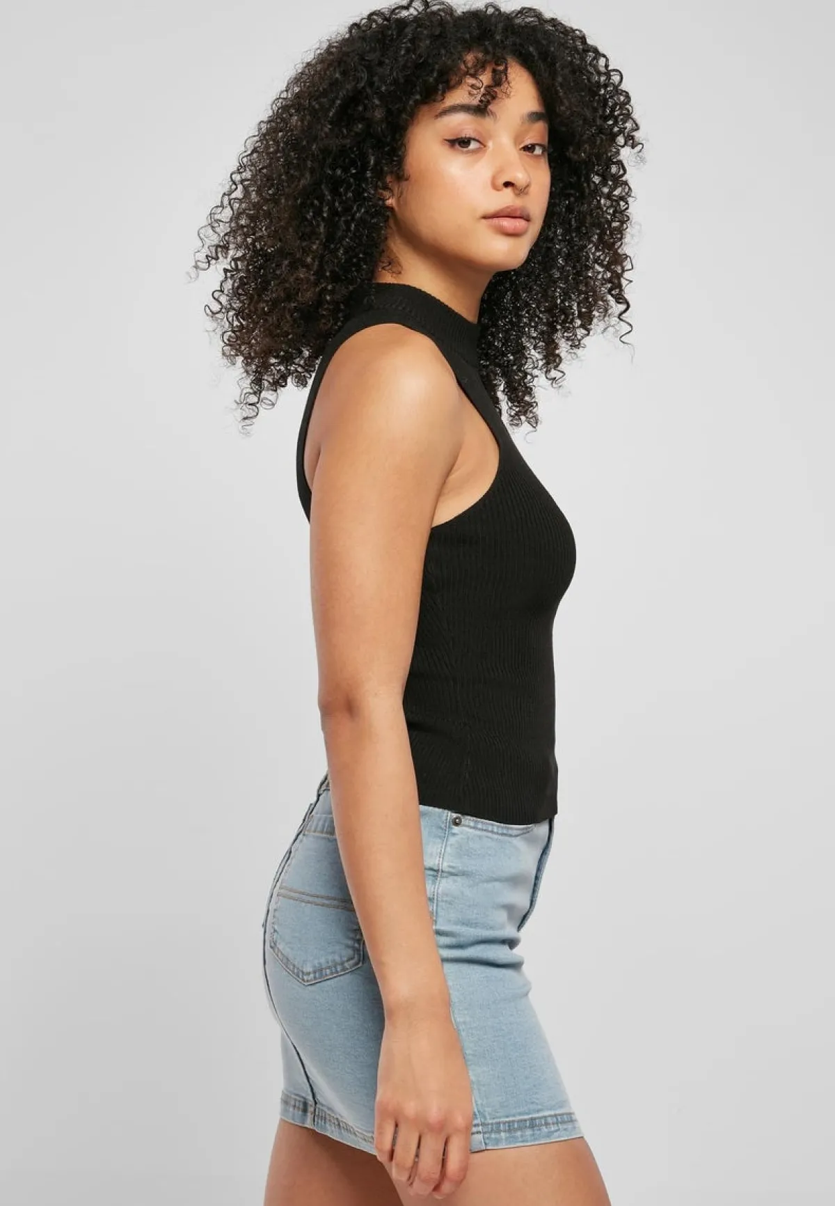 Clearance Ladies Short Rib Knit Turtleneck - toppi Urban Wear Katukamaa|Topit