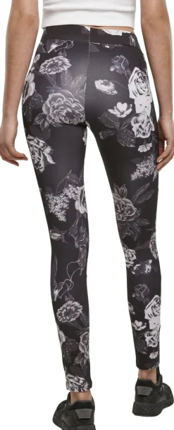 Discount Ladies Tech Mesh AOP - Leggings, darkflower Leggingsit|Sport