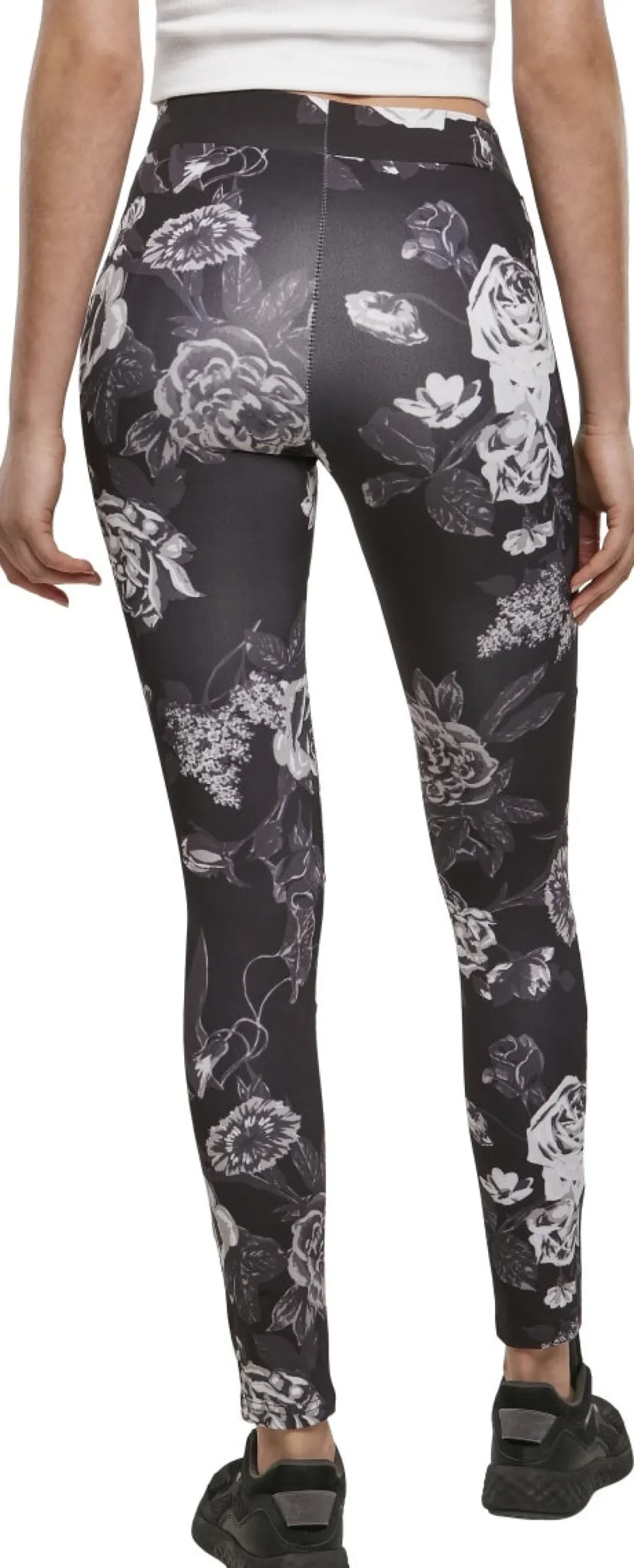 Discount Ladies Tech Mesh AOP - Leggings, darkflower Leggingsit|Sport