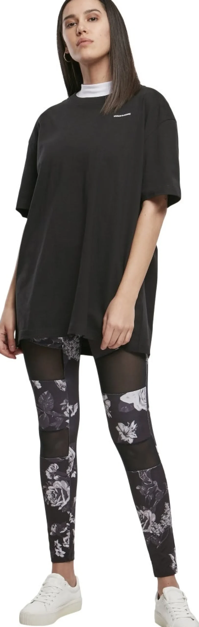 Discount Ladies Tech Mesh AOP - Leggings, darkflower Leggingsit|Sport