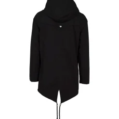 Outlet Light Cotton Parka - Välikausitakki, musta Urban Wear Katukamaa|Takit
