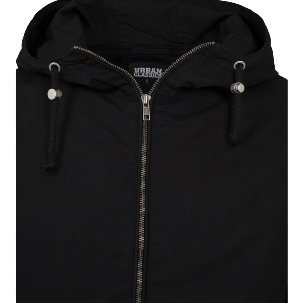 Outlet Light Cotton Parka - Välikausitakki, musta Urban Wear Katukamaa|Takit