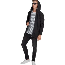 Outlet Light Cotton Parka - Välikausitakki, musta Urban Wear Katukamaa|Takit