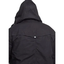 Outlet Light Cotton Parka - Välikausitakki, musta Urban Wear Katukamaa|Takit