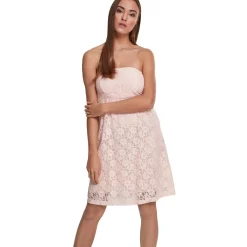 Hot - Naisten Pitsimekko, pinkki Mekot|Urban Wear Katukamaa