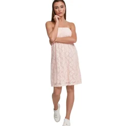 Hot - Naisten Pitsimekko, pinkki Mekot|Urban Wear Katukamaa