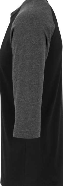 Discount 3/4 - Paita, blk/cha Urban Wear Katukamaa|Pitkähihaiset Paidat