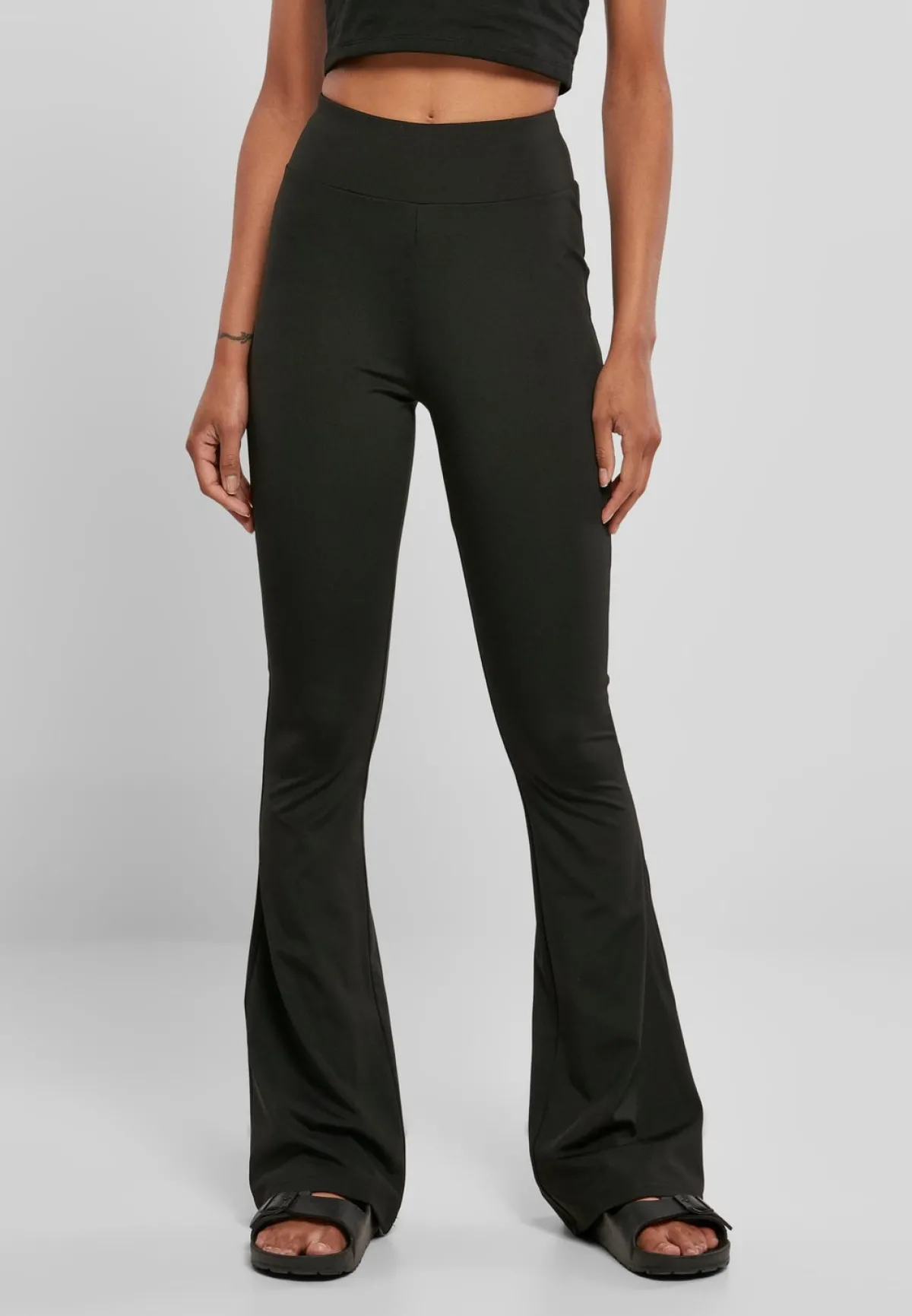 New Recycled High Waist Flared- Legginsit Urban Wear Katukamaa|Muut Housut